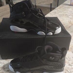 Jordan Kids Sneakers Black and White